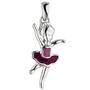 Kinder Anh�nger Ballerina 925 Sterling Silber Silberanh�nger 