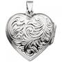 Medaillon Herz zum �ffnen f�r 2 Fotos 925 Sterling Silber Herzanh�nger