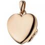 Medaillon Herz Fl�gel zum �ffnen f�r 1 Foto 925 Silber vergoldet Herzanh�nger