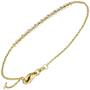 Armband 585 Gold Gelbgold 7 Diamanten Brillanten 0,06ct. 17,5 cm Goldarmband