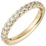 Damen Ring 585 Gold Gelbgold 14 Diamanten 0,56ct. (Gr��e: 54) 