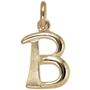 Anh�nger Buchstabe B 375 Gold Gelbgold Buchstabenanh�nger 