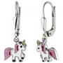 Kinder Ohrh�nger Einhorn 925 Sterling Silber Kinderohrringe 