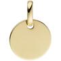 Anh�nger rund 333 Gold Gelbgold Goldanh�nger 