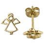 Ohrstecker Engel 333 Gold Gelbgold Ohrringe Goldohrringe 