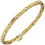 K�nigsarmband 333 Gold Gelbgold 19 cm Armband Goldarmband