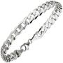 Panzerarmband 925 Sterling Silber 21 cm Silberarmband 