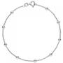 Armband mit kleinen Kugeln 925 Sterling Silber 18,5 cm 