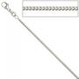 Panzerkette 925 Silber 1,7 mm 45 cm Kette Halskette Silberkette Karabiner