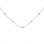 Collier Herz Kugel 925 Sterling Silber 45 cm Silberkette Federring