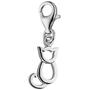 Einh�nger Charm Katze 925 Sterling Silber 