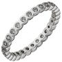 Damen Ring 925 Sterling Silber mit Zirkonia rundum (Gr��e: 54) 