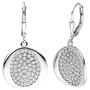 Ohrh�nger 925 Sterling Silber 110 Zirkonia Ohrringe Boutons Silberohrringe 