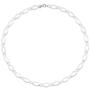 Collier Halskette 925 Sterling Silber 45 cm Kette Silberkette 