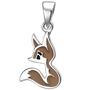 Kinder Anh�nger Fuchs 925 Sterling Silber Silberanh�nger 