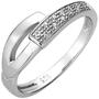 Damen Ring 925 Sterling Silber 13 Zirkonia (Gr��e: 52) 