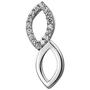 Anh�nger 925 Sterling Silber 16 Zirkonia Silberanh�nger 