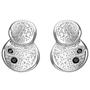 Ohrstecker 925 Sterling Silber 4 Zirkonia Ohrringe Silberohrringe 