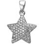 Anh�nger Stern 925 Sterling Silber 67 Zirkonia Silberanh�nger 