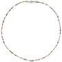 Halskette Kette mit S��wasser Perlen und Turmalin 46 cm