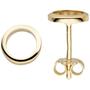 Ohrstecker Kreis 333 Gold Gelbgold 7,5 mm 