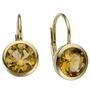 Ohrh�nger 585 Gold Gelbgold 2 Citrine orange 
