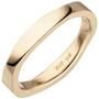 Damen Ring 585 Gold Gelbgold, 3,5 mm breit (Gr��e: 54) 