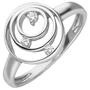 Damen Ring 925 Sterling Silber 3 Zirkonia (Gr��e: 56) 