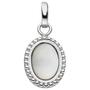 Anh�nger 925 Sterling Silber 1 Perlmutt-Einlage oval 