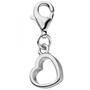 Einh�nger Charm Herz 925 Sterling Silber 