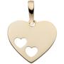 Anh�nger Herzen 333 Gold Gelbgold 