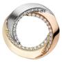 Anh�nger 585 Gelbgold tricolor vergoldet 39 Diamanten Brillanten 