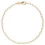 Ankerarmband weit 375 Gold Gelbgold 19 cm Armband Goldarmband