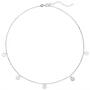 Collier Halskette 925 Sterling Silber diamantiert 44 cm Kette Silberkette 
