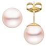 Ohrstecker 585 Gold Gelbgold 2 Akoya Perlen 8,5 mm 