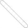 Schlangenkette 585 Wei�gold 1,4 mm 40 cm Gold Kette Halskette Wei�goldkette