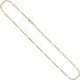 Erbskette 585 Gelbgold 1,5 mm 40 cm Gold Kette Halskette Goldkette Karabiner