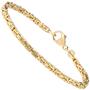 Knigsarmband 333 Gold Gelbgold massiv 21 cm Armband Goldarmband