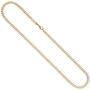 Panzerkette 333 Gold Gelbgold 4,6 mm 60 cm Kette Halskette 