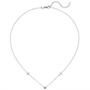 Collier Halskette Glaube Liebe Hoffnung 925 Sterling Silber 43 cm 