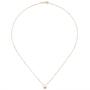 Collier Halskette mit Anh�nger Stern 375 Gold Gelbgold 42 cm Kette 