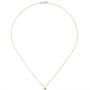 Collier Halskette mit Anh�nger Herz 375 Gold Gelbgold 42 cm 