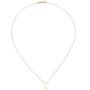 Collier Kette mit Anh�nger 375 Gold Gelbgold 42 cm 