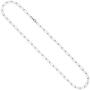 Halskette Kette 925 Sterling Silber diamantiert 45 cm 