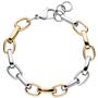 Armband Edelstahl bicolor beschichtet 22 cm