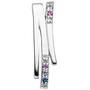Anh�nger aus 925 Sterling Silber 7 bunte Zirkonia 