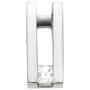 Anh�nger 950 Platin matt 1 Diamant Caree-Schliff 0,15 ct. 