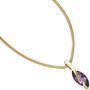 Anh�nger 585 Gelbgold 1 Amethyst lila violett Gold Anh�nger