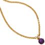 Anh�nger 585 Gold Gelbgold 1 Amethyst lila violett Gold Anh�nger