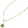 Anh�nger 585 Gold Gelbgold 1 Peridot gr�n